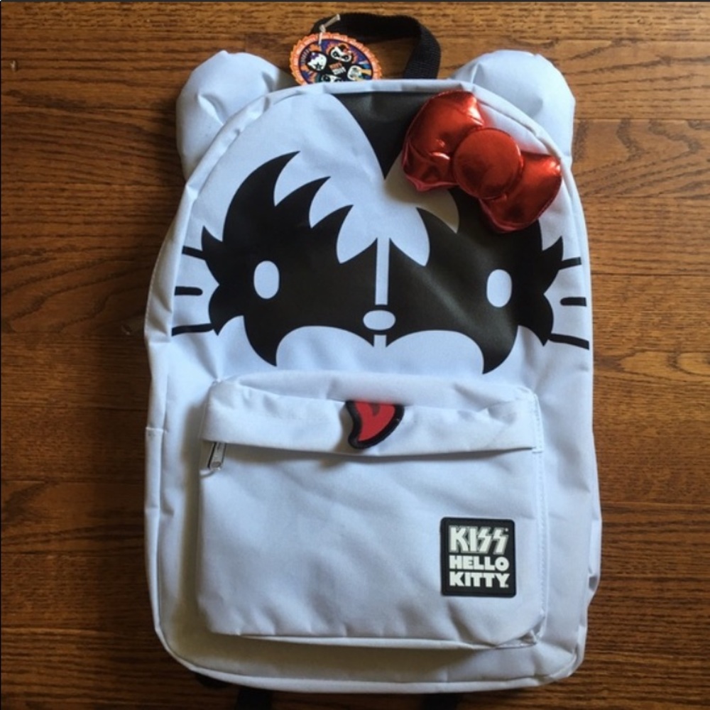 NWT, Hello Kitty KISS backpack, Gene Simmons 👅